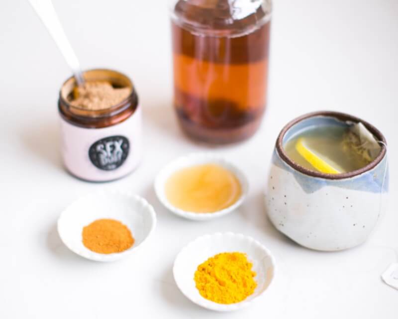 Turmeric And Warm Water