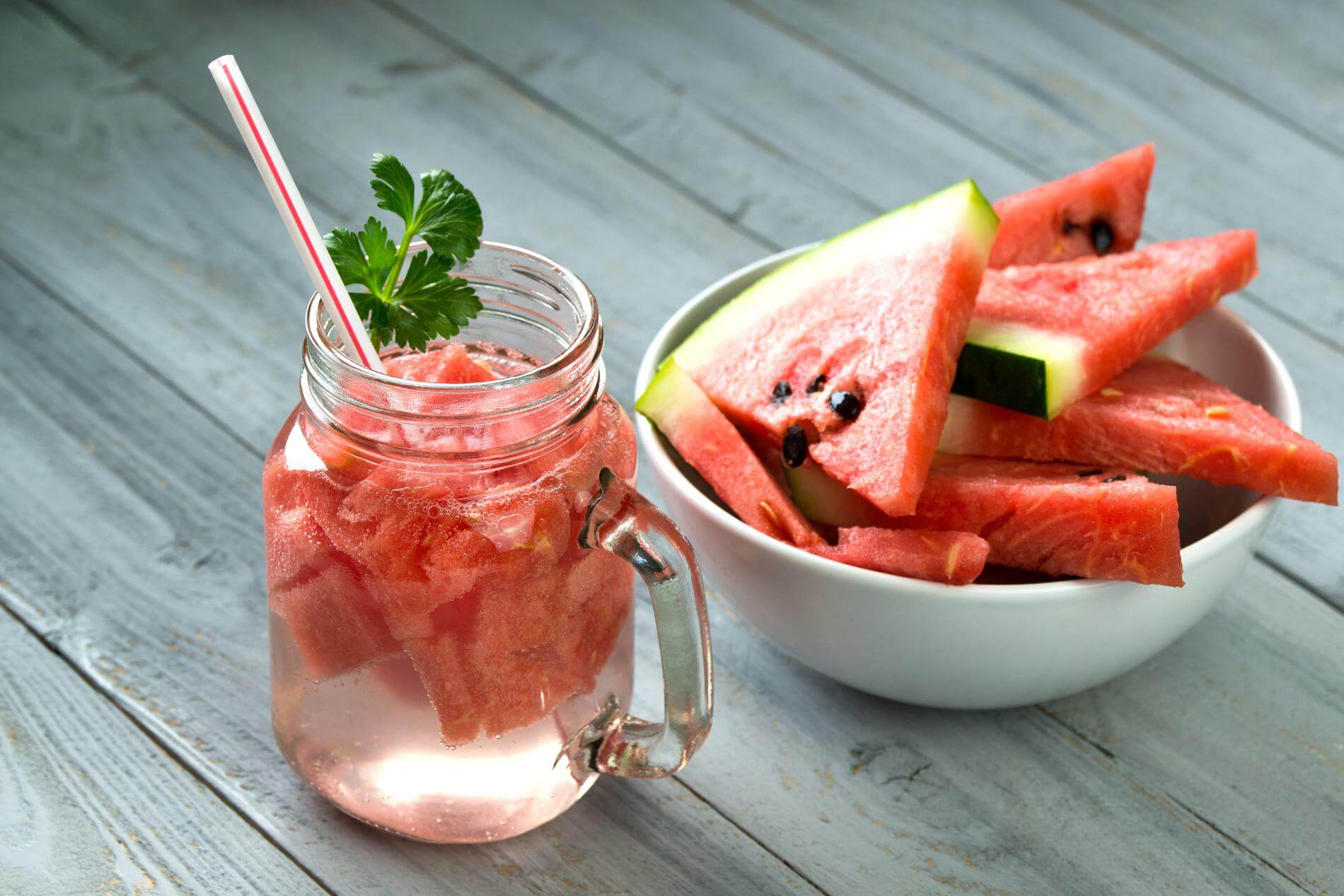 Watermelon detox water recipe