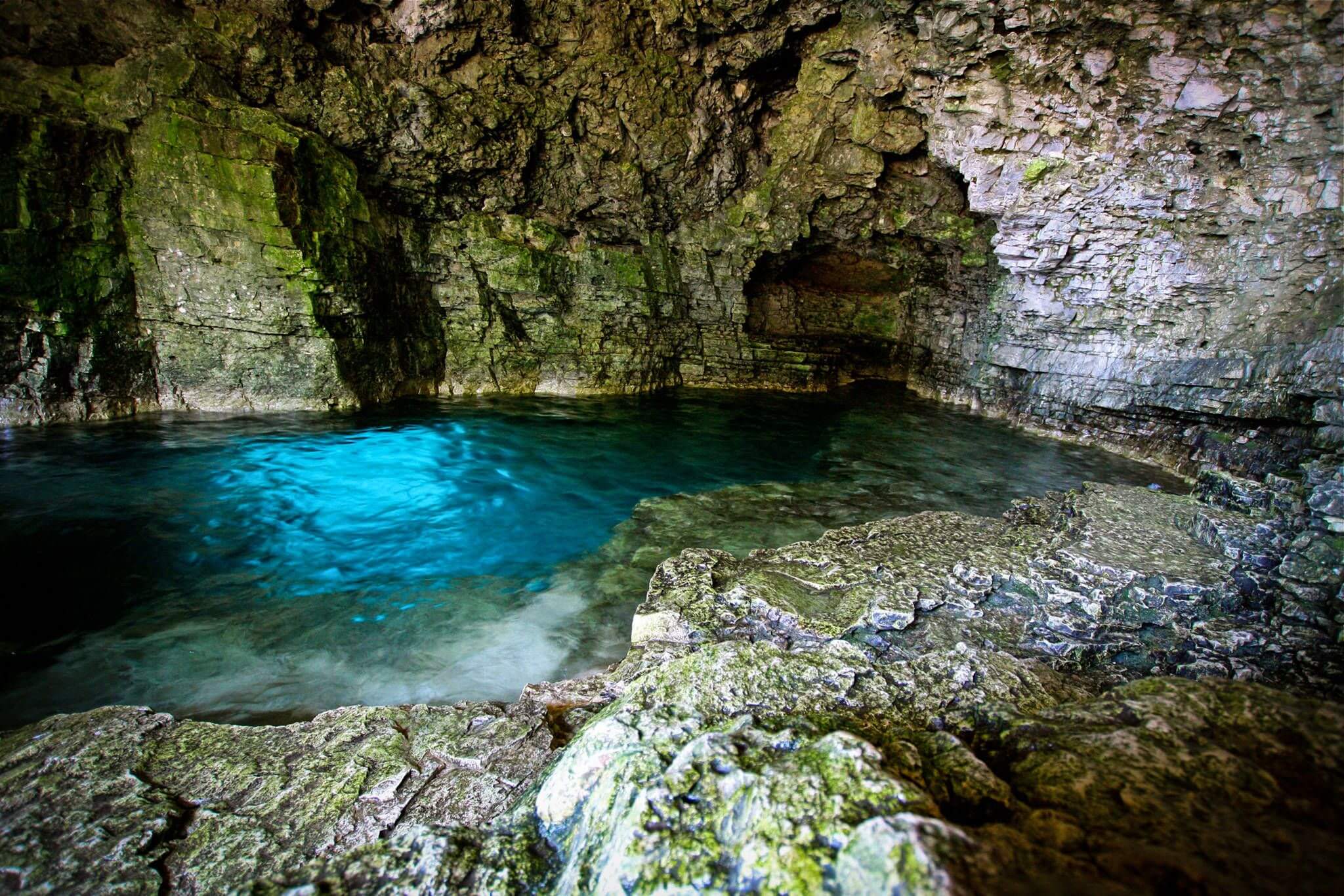 The Bruce Peninsula Grotto - A Sea Cave
