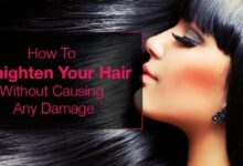 How To Straighten Your Hair without causing any damage