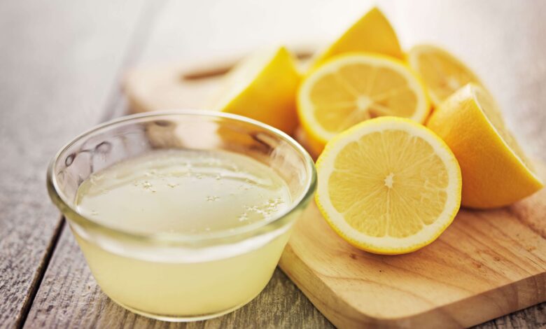 Lemon Juice for Acne