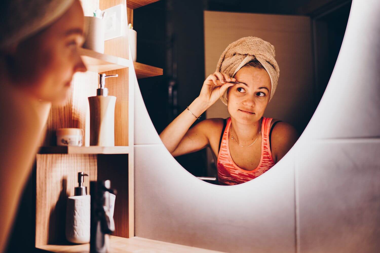 Plucking or Tweezing