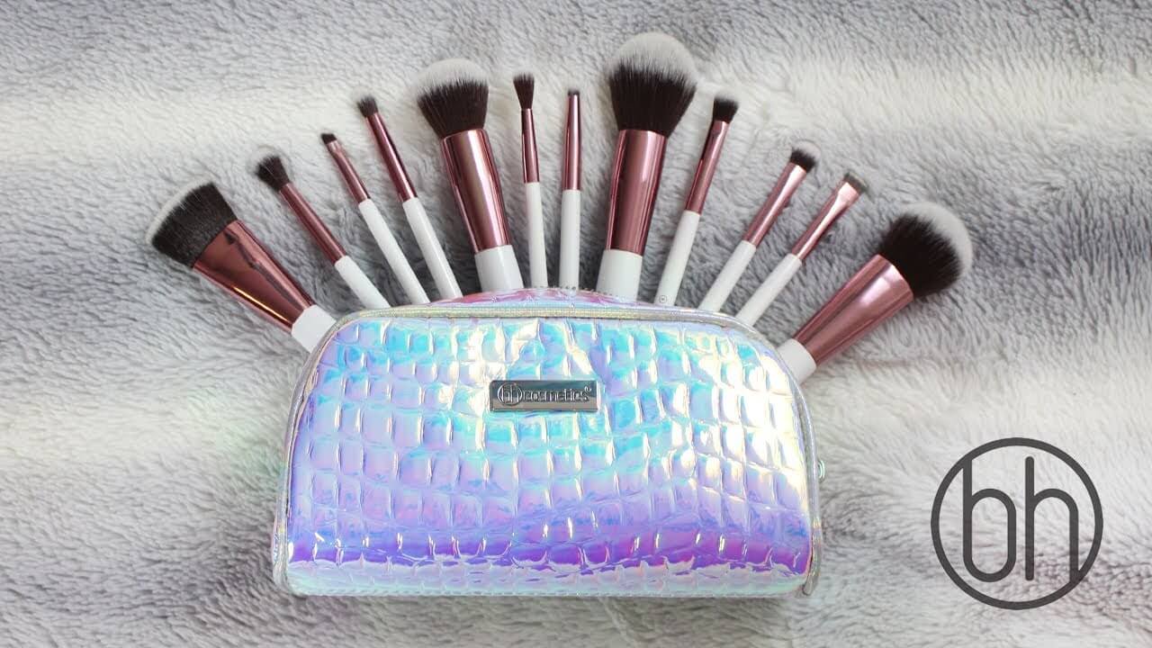 BH Cosmetics 12 Piece Crystal Quartz Brush Set