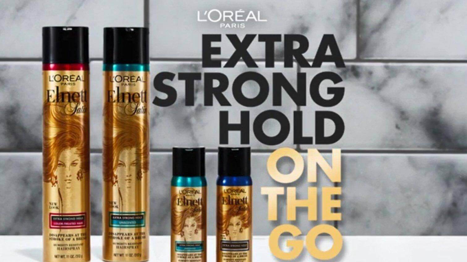L’Oreal Paris Elnett Satin Extra Strong Hold Hairspray