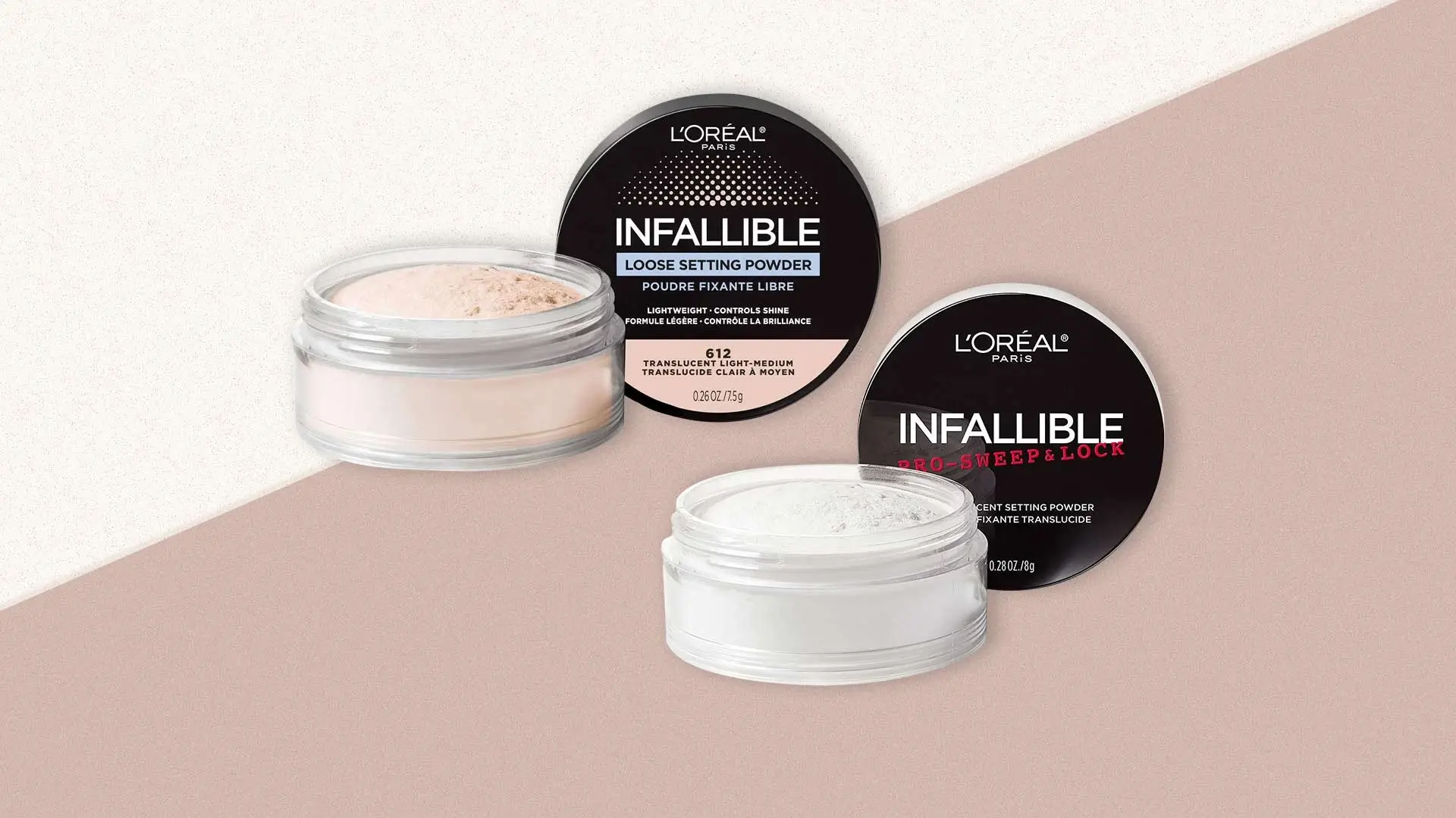 L’Oreal Paris Makeup Infallible Pro-Sweep & Lock Loose Matte Setting Face Powder