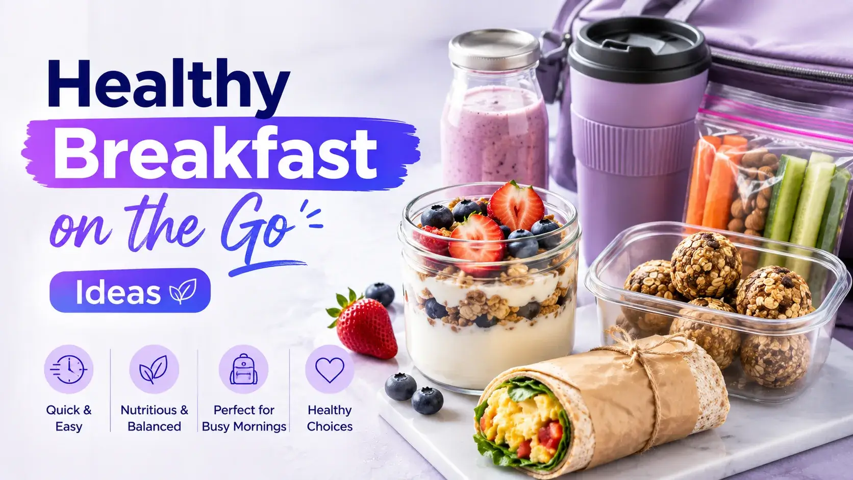 Healthy Breakfast on the Go Ideas